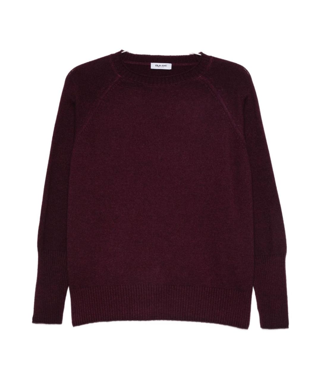 BASE Фиолетовый шерстяной джемпер / свитер, фото 1
