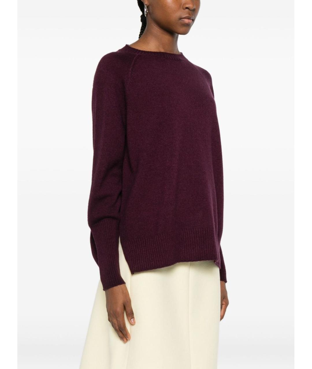 BASE Фиолетовый шерстяной джемпер / свитер, фото 2