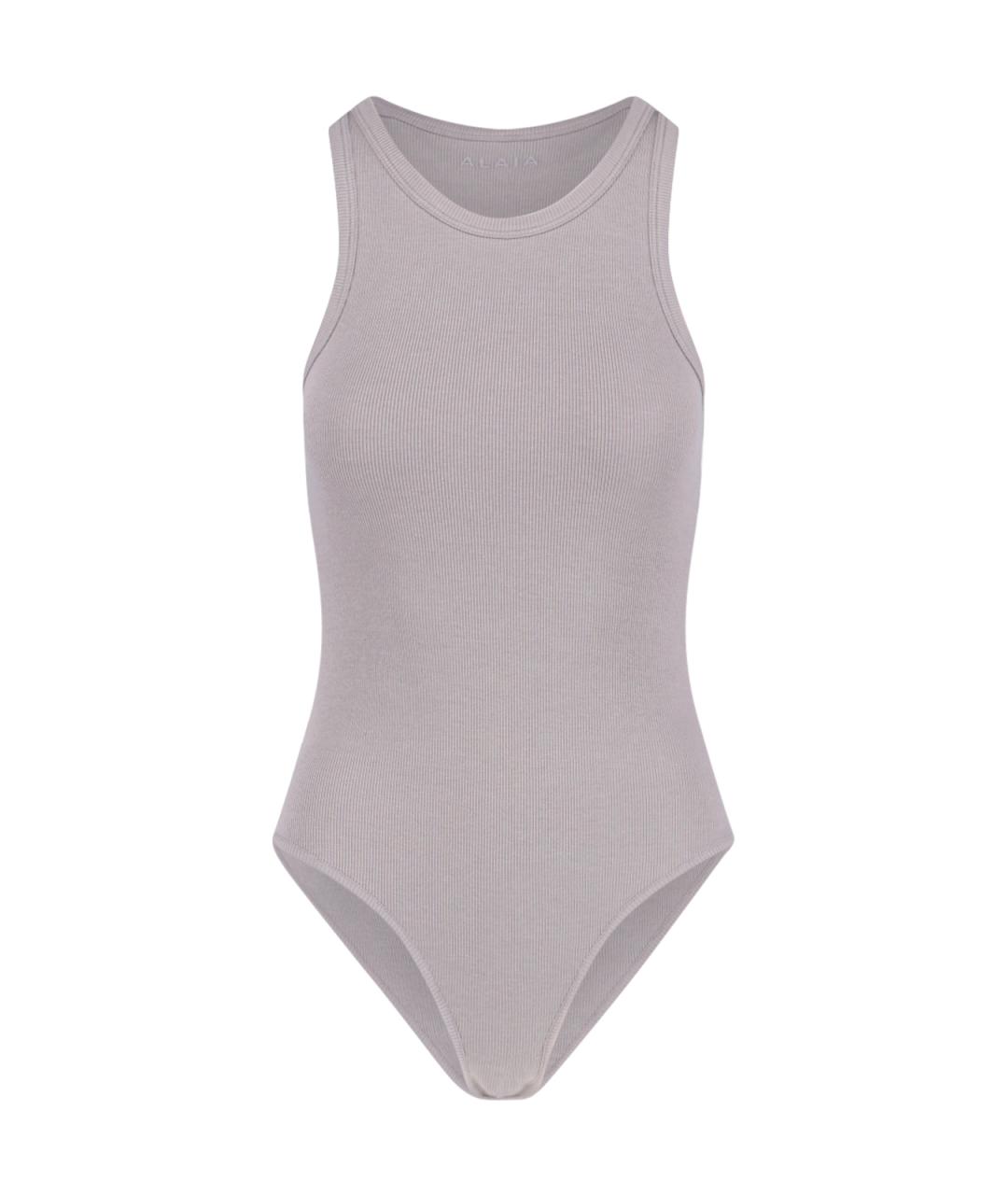 ALAIA Бежевая хлопковая майка, фото 1