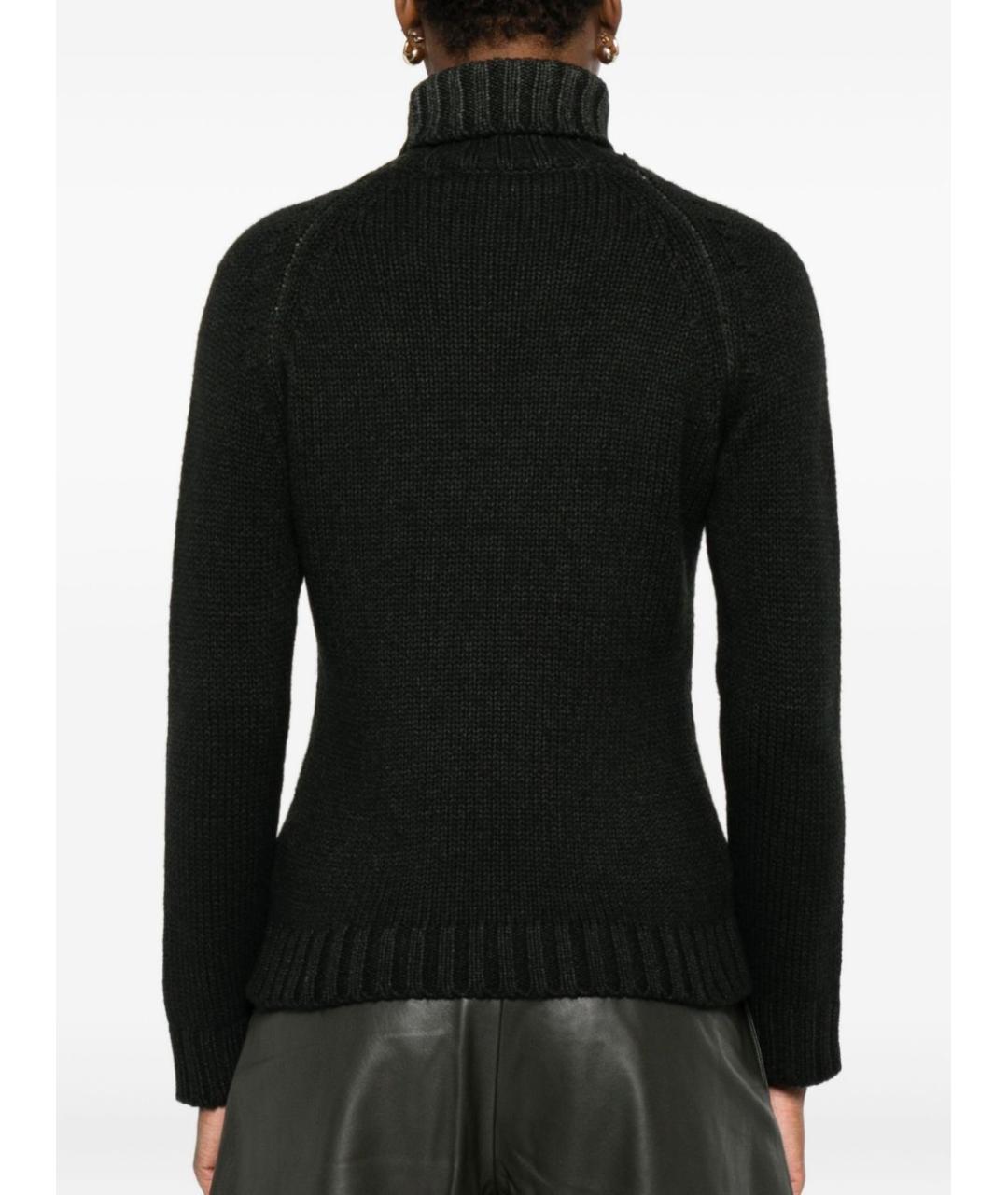 BASE Зеленый шерстяной джемпер / свитер, фото 2