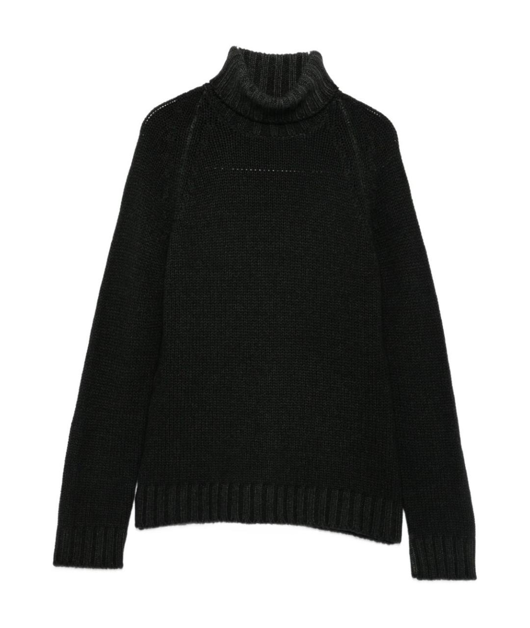 BASE Зеленый шерстяной джемпер / свитер, фото 1