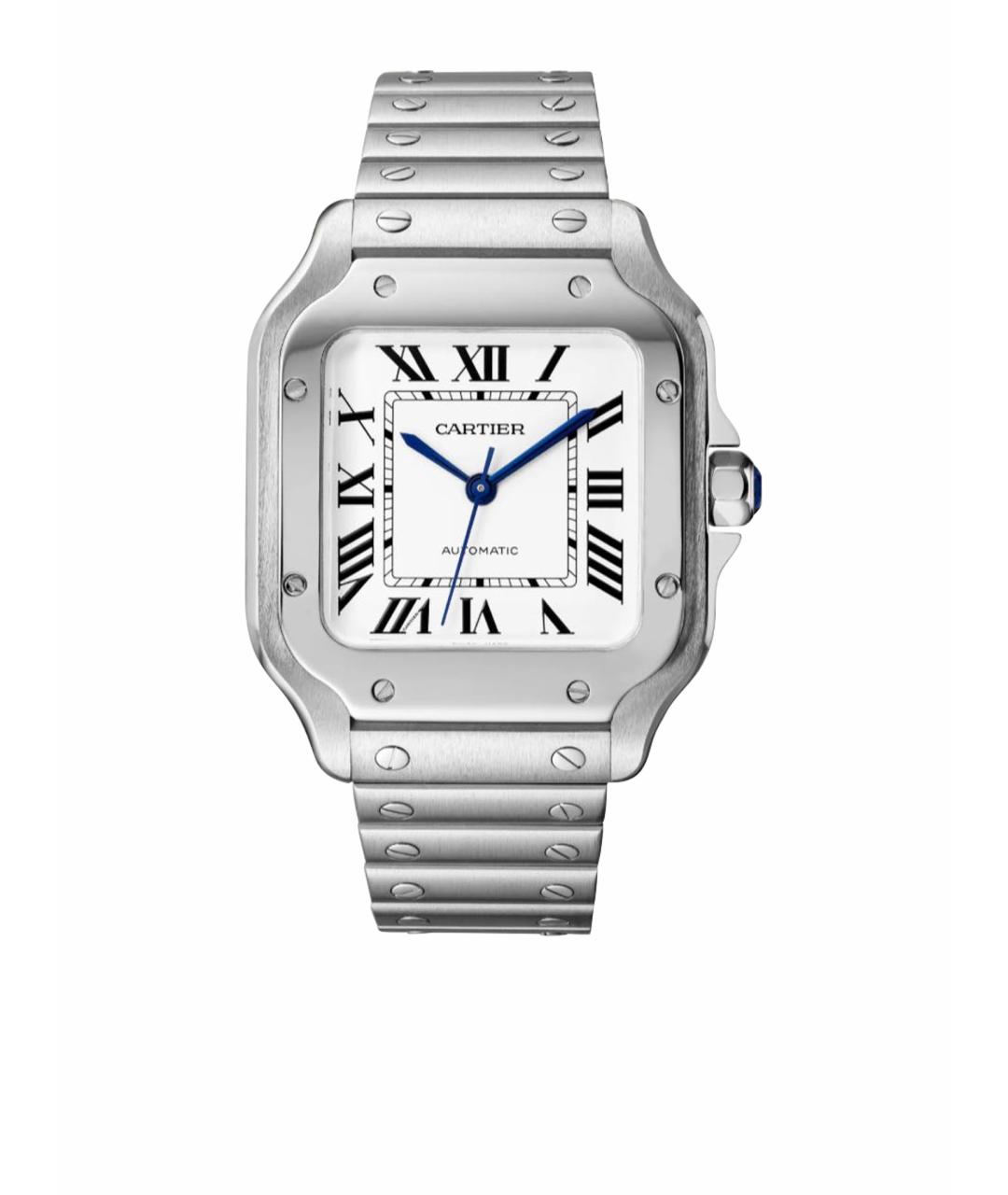 CARTIER Белые часы, фото 1
