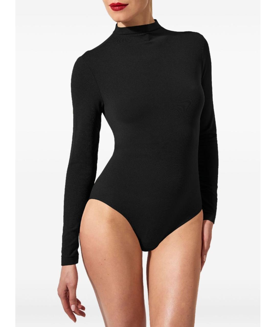WOLFORD Черное хлопковое боди, фото 2