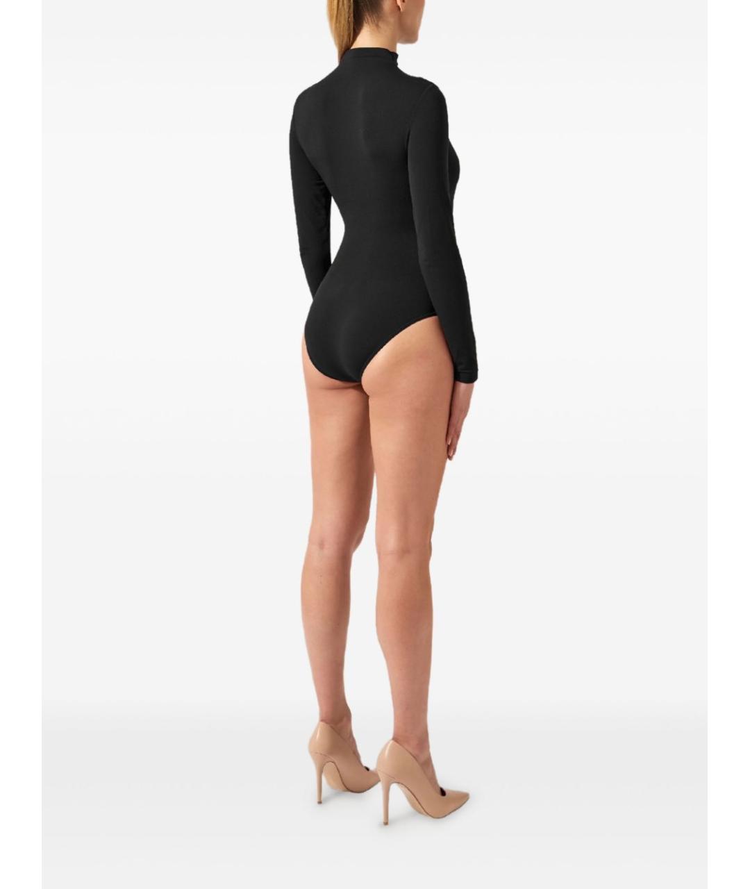 WOLFORD Черное хлопковое боди, фото 4