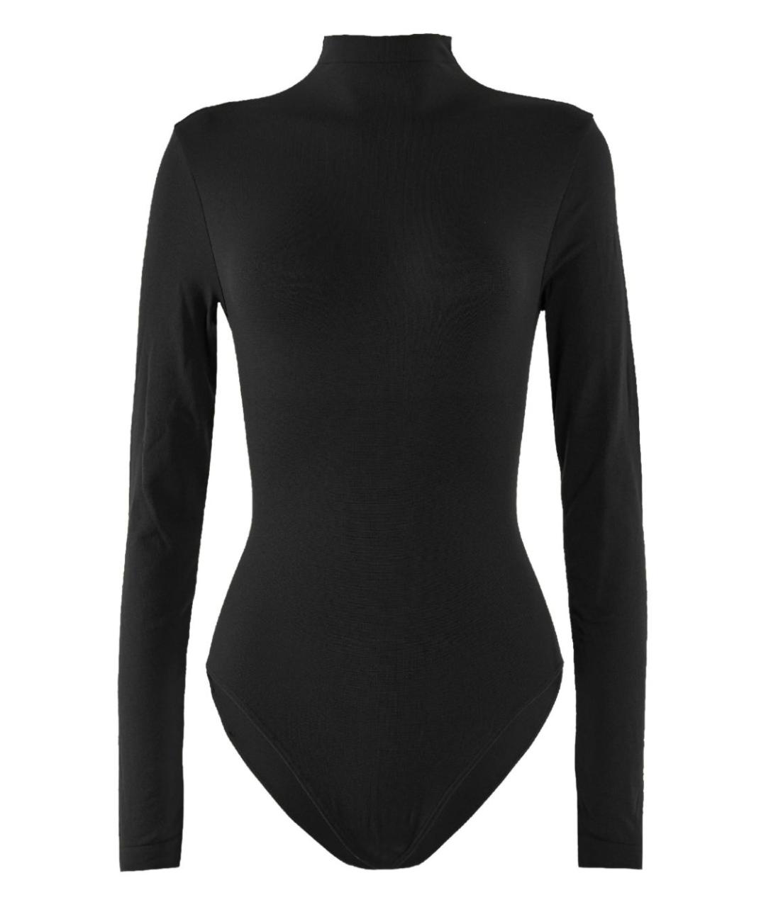 WOLFORD Черное хлопковое боди, фото 1