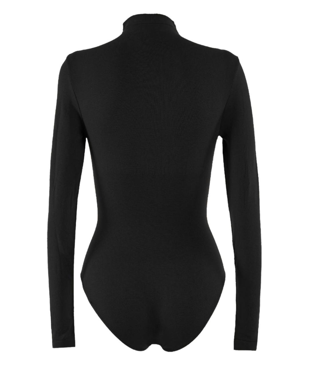 WOLFORD Черное хлопковое боди, фото 3