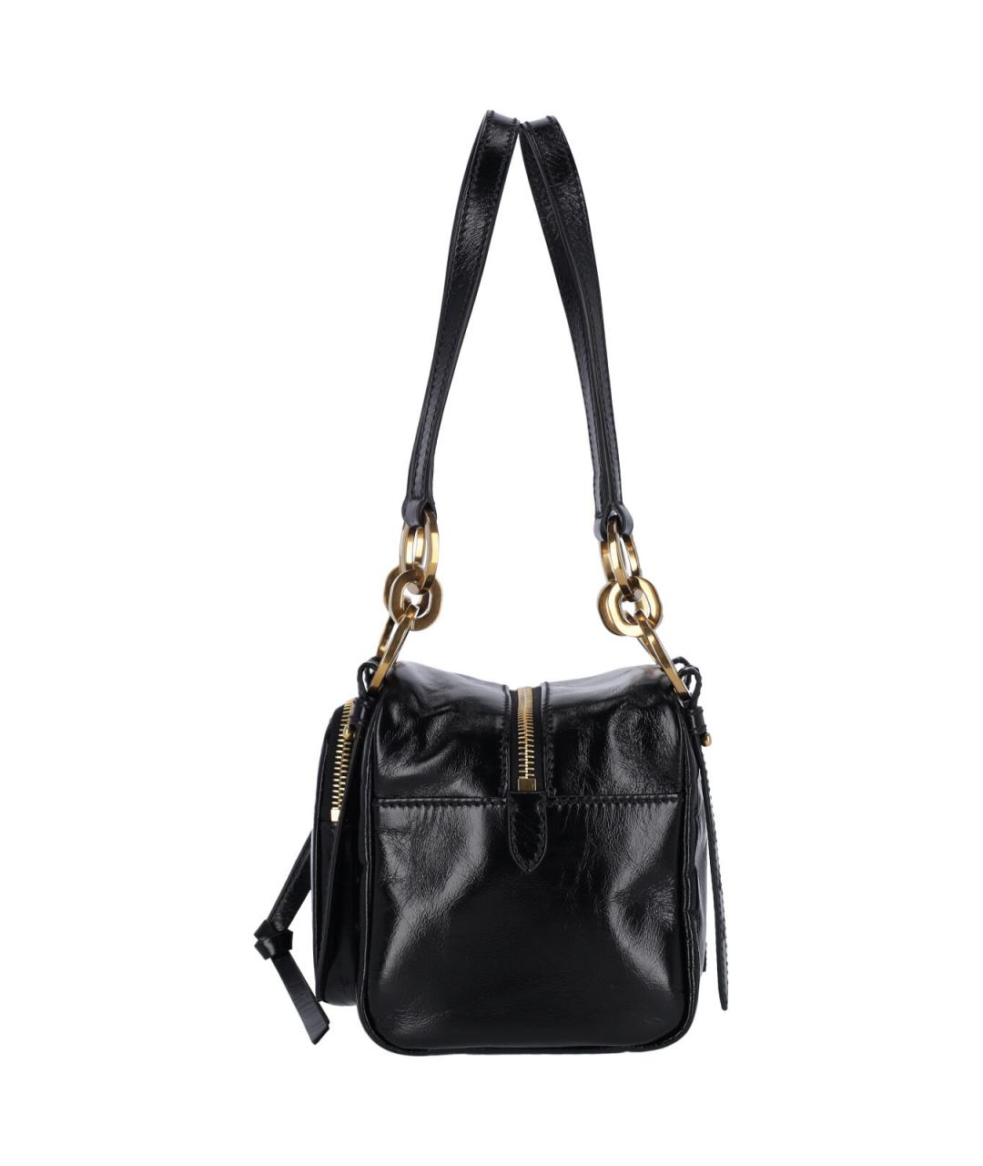 PRADA Черная кожаная сумка тоут, фото 5