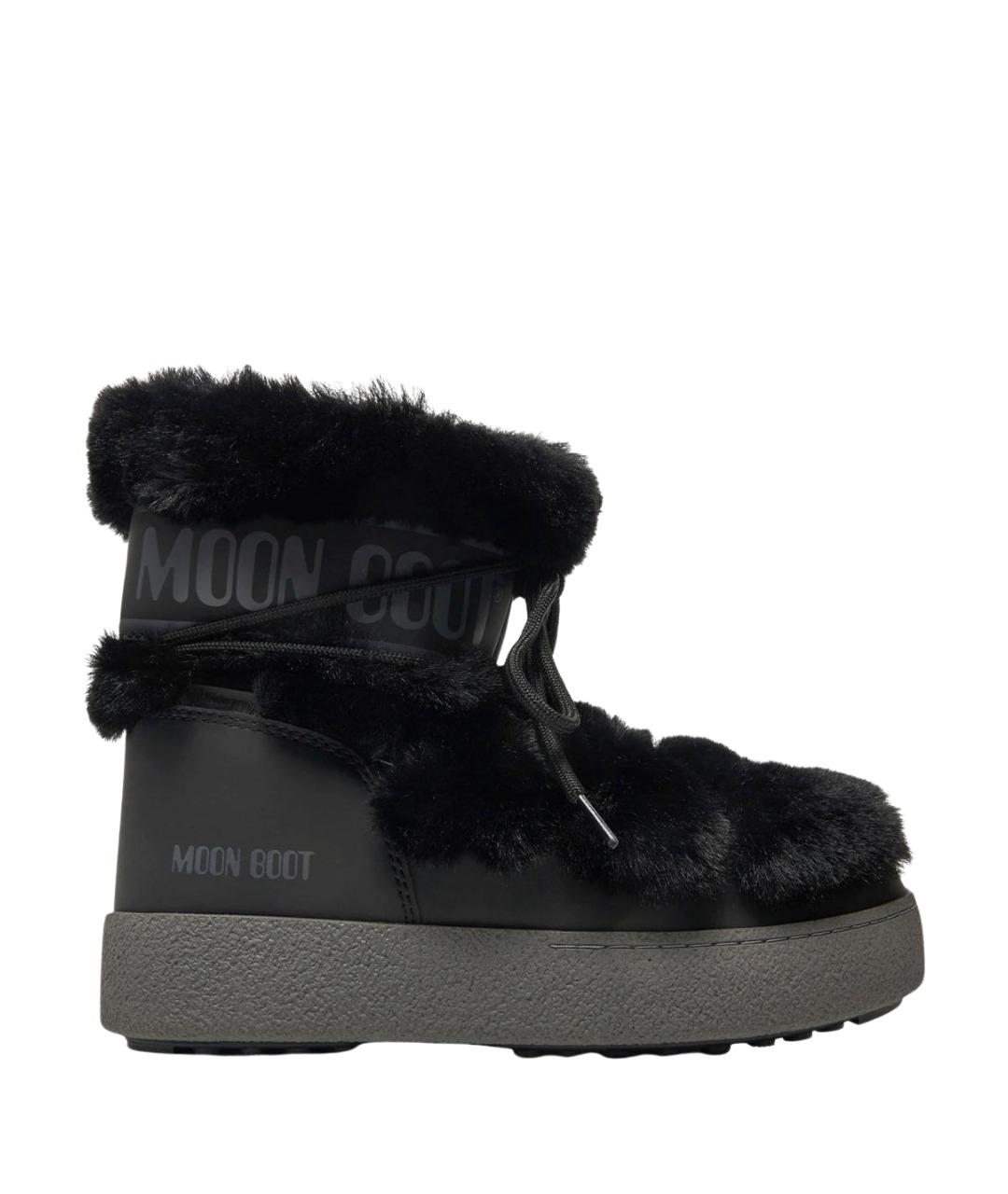 MOON BOOT Черные сапоги, фото 1