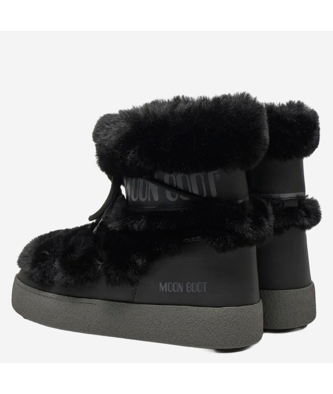 MOON BOOT Черные сапоги, фото 3