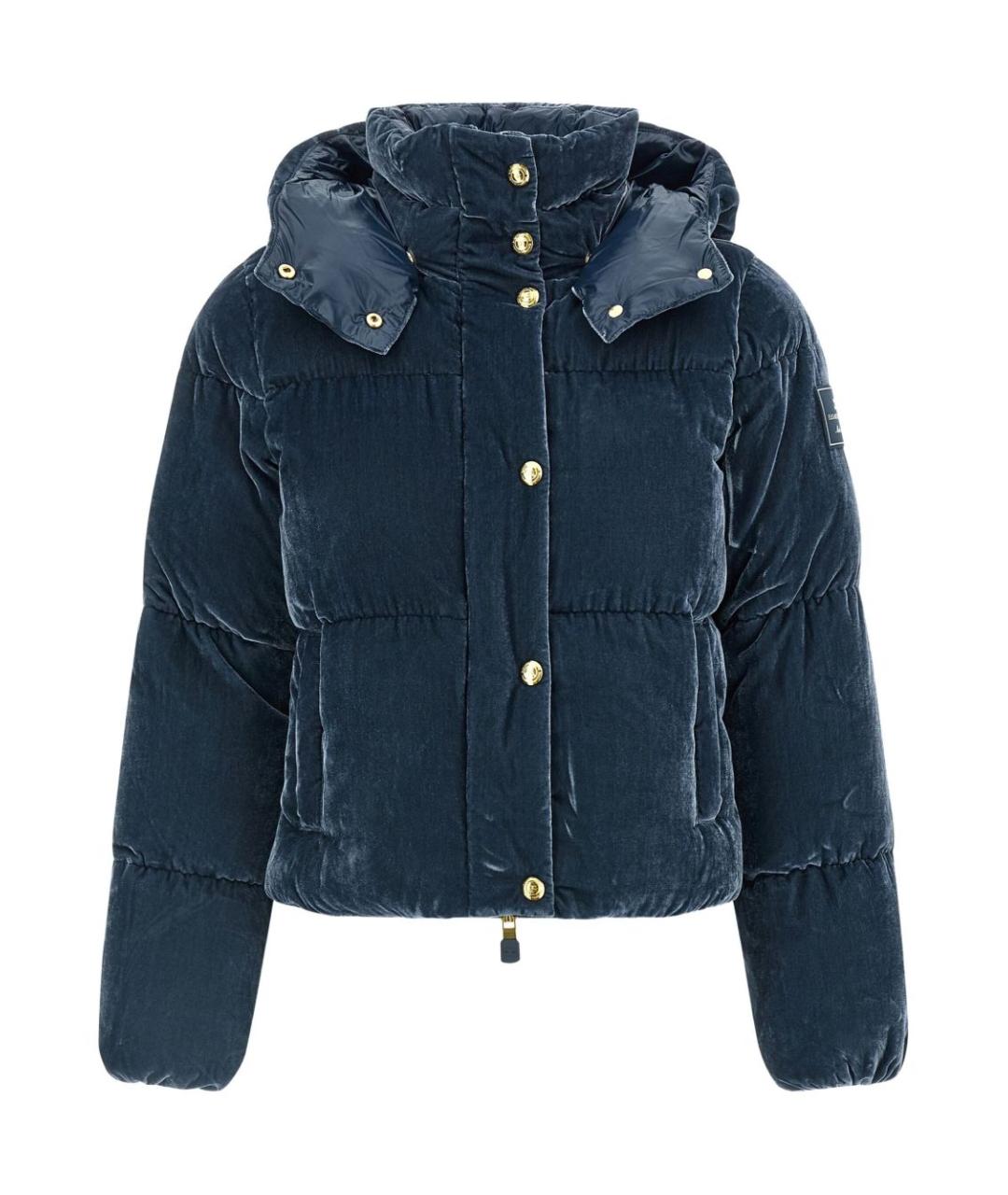 ELISABETTA FRANCHI Синяя куртка, фото 3