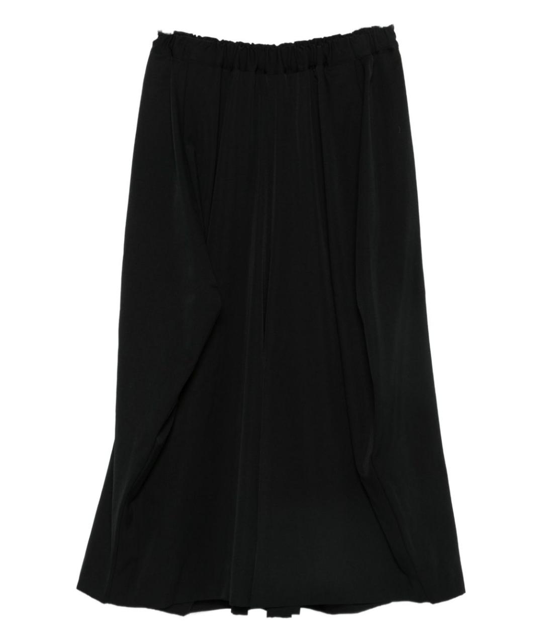 COMME DES GARÇONS Черные синтетические прямые брюки, фото 1