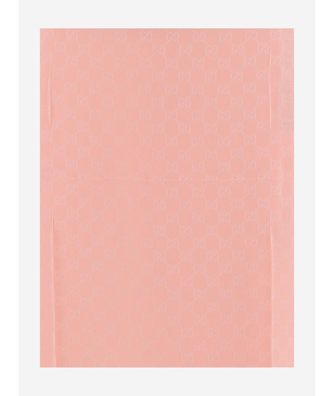 GUCCI Розовая ацетатная юбка миди, фото 3