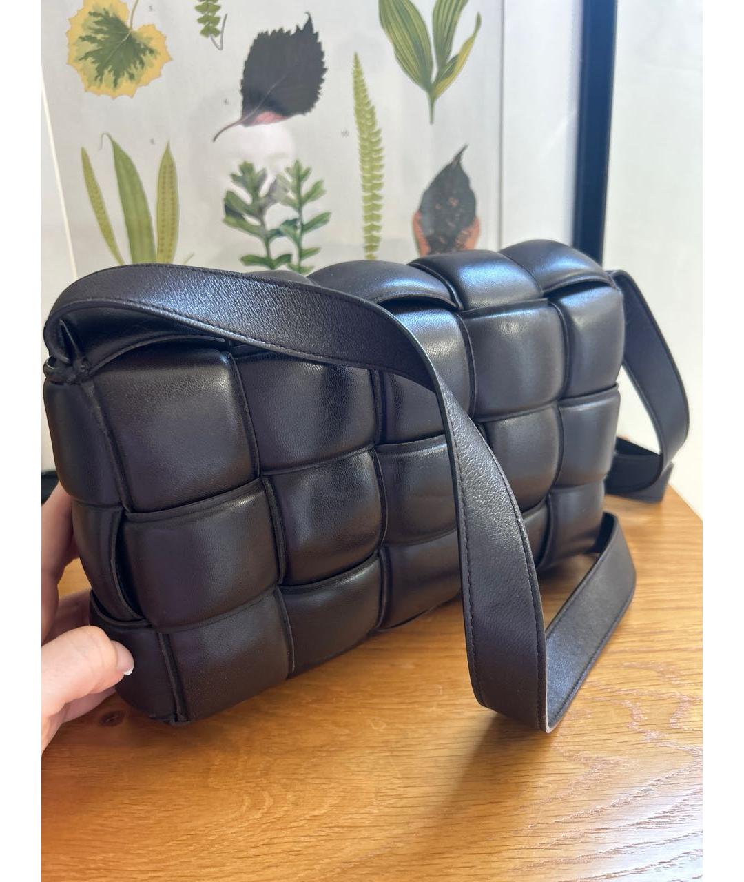 BOTTEGA VENETA Коричневая кожаная сумка через плечо, фото 2