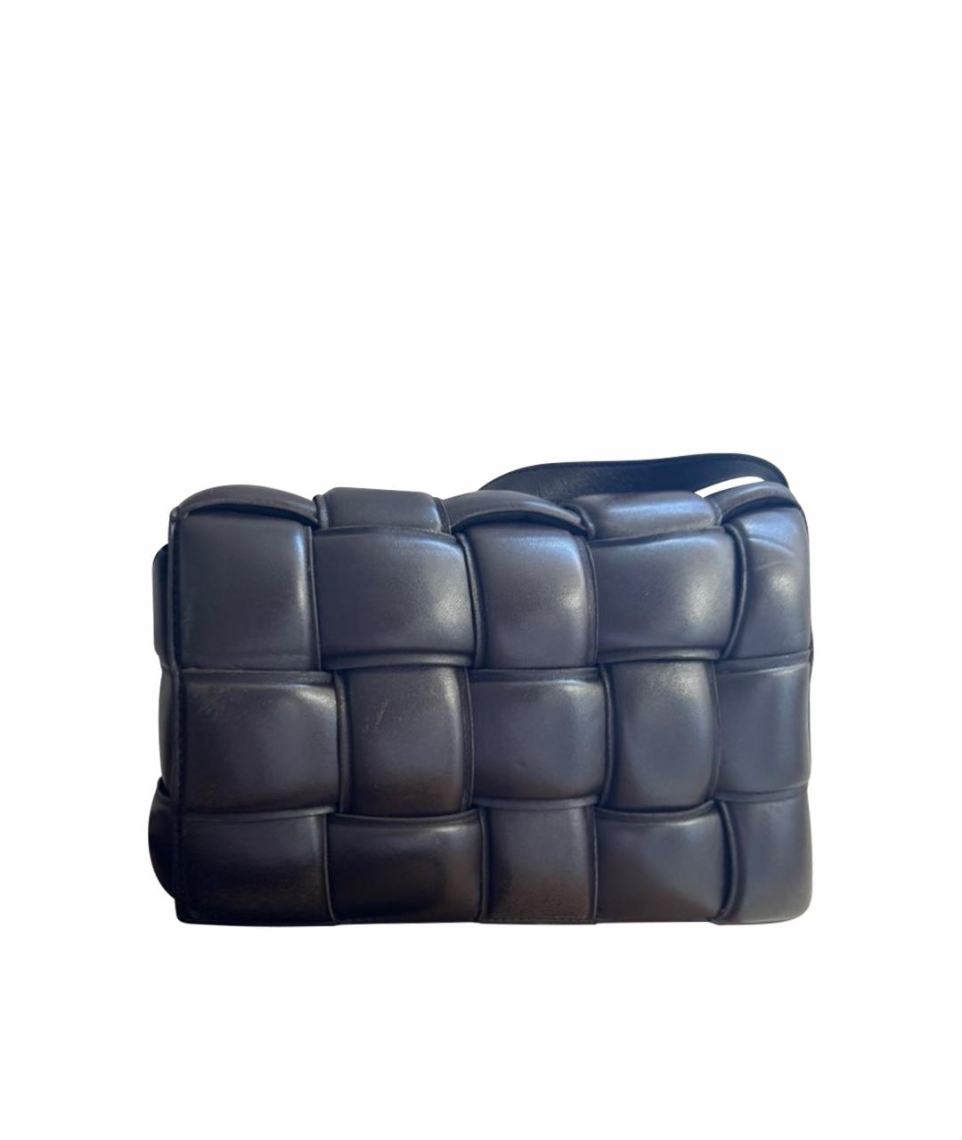 BOTTEGA VENETA Коричневая кожаная сумка через плечо, фото 1