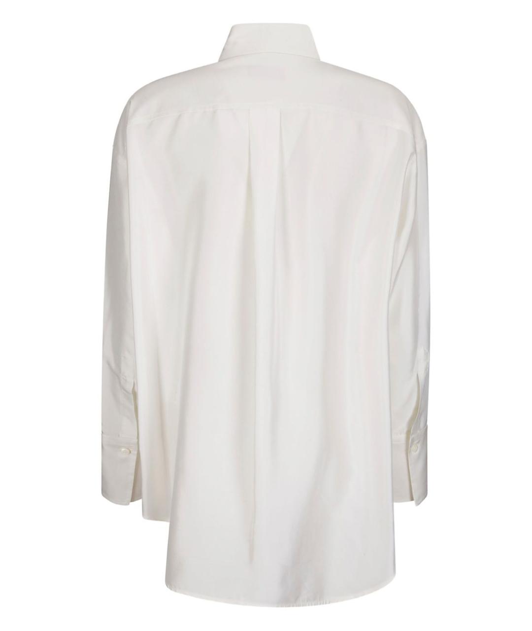 ALBERTO BIANI Белая шелковая рубашка, фото 2