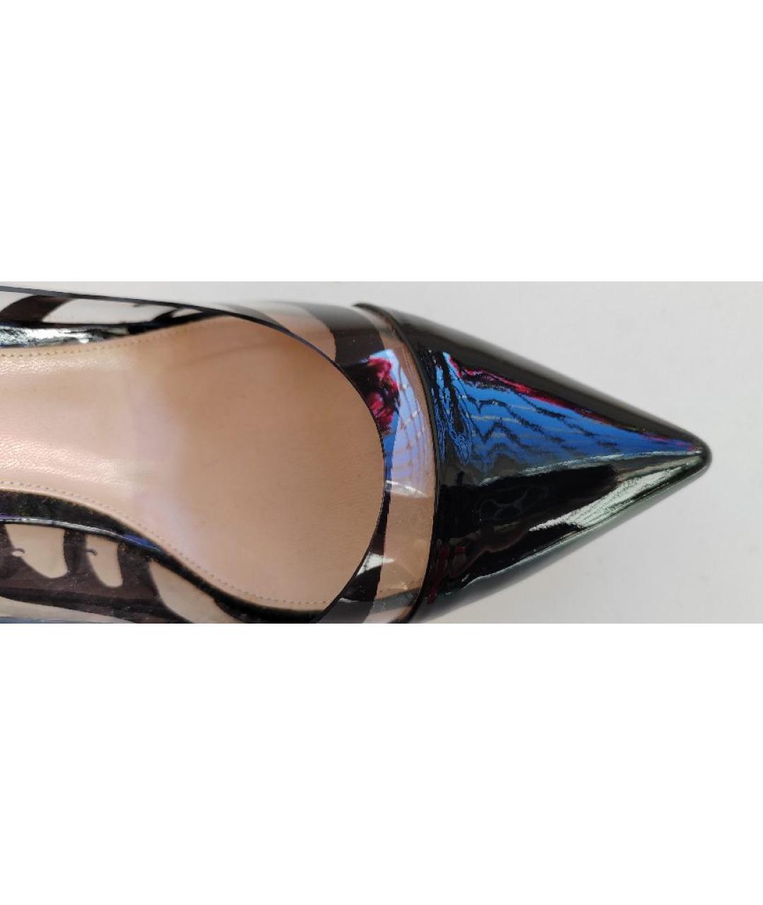 GIANVITO ROSSI Черные туфли из лакированной кожи, фото 3