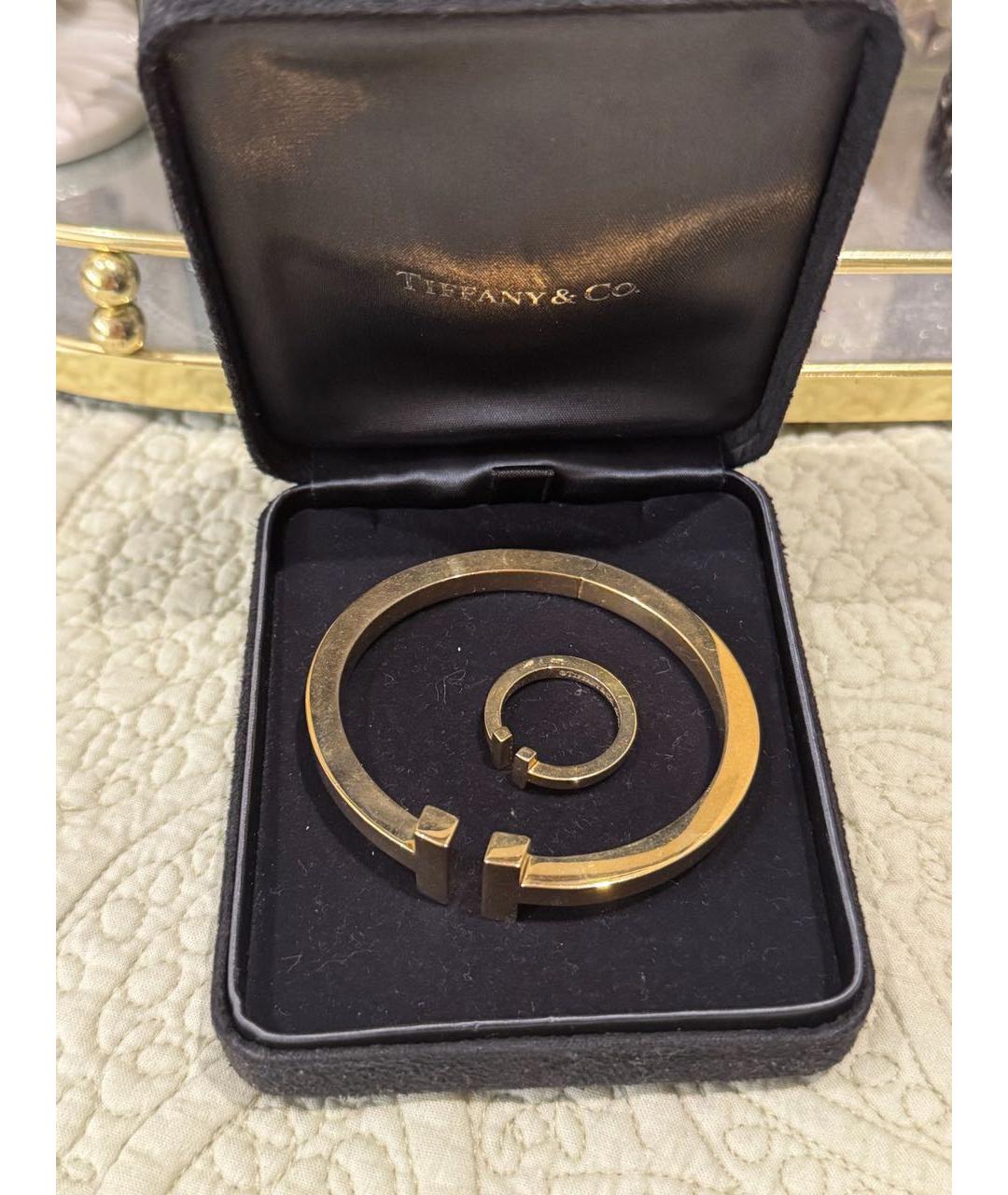 TIFFANY&CO Золотое кольцо из желтого золота, фото 5