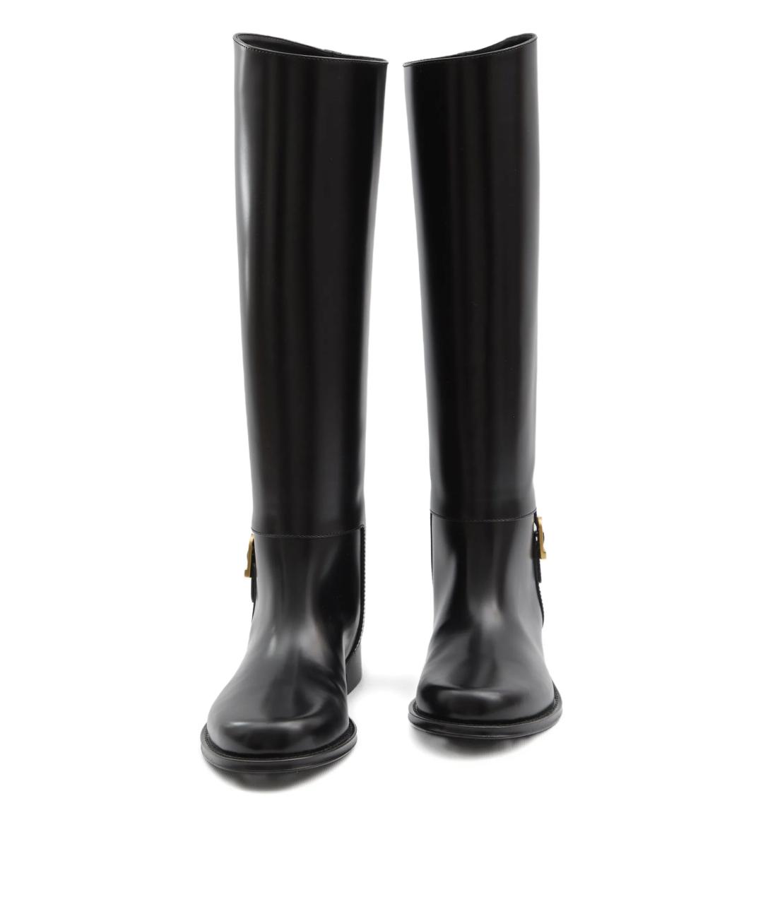 SAINT LAURENT Черные сапоги, фото 2