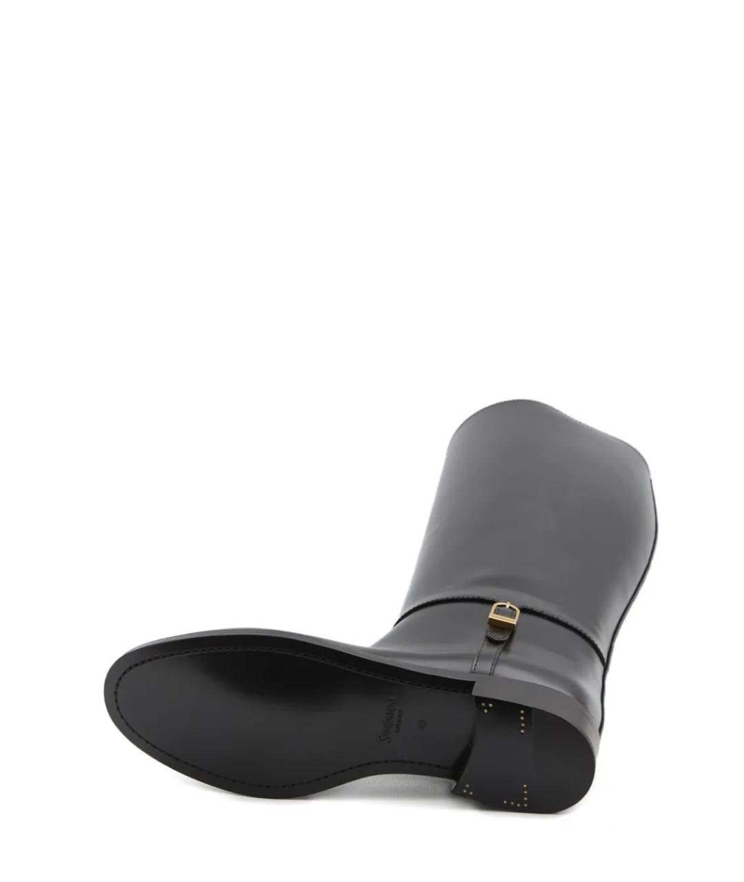 SAINT LAURENT Черные сапоги, фото 3
