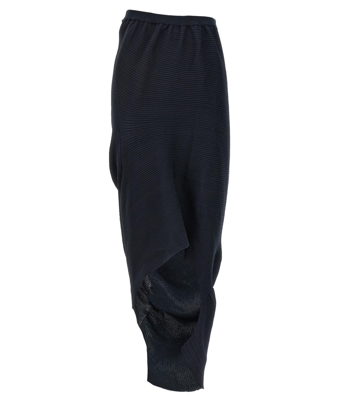 ISSEY MIYAKE Синяя полиэстеровая юбка макси, фото 1