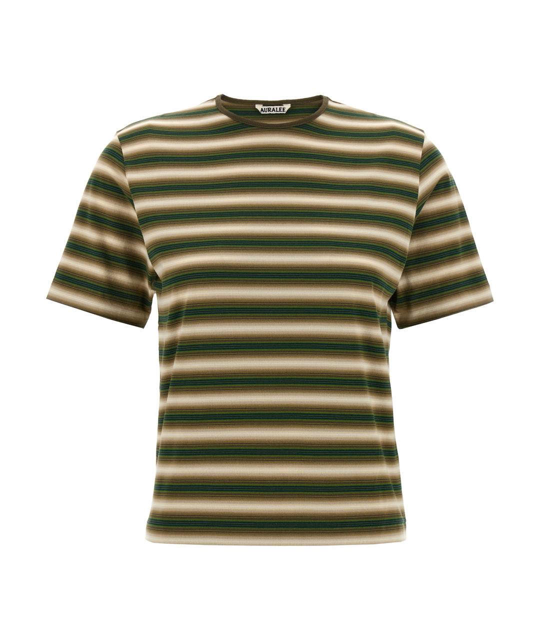 AURALEE Мульти хлопковая футболка, фото 1