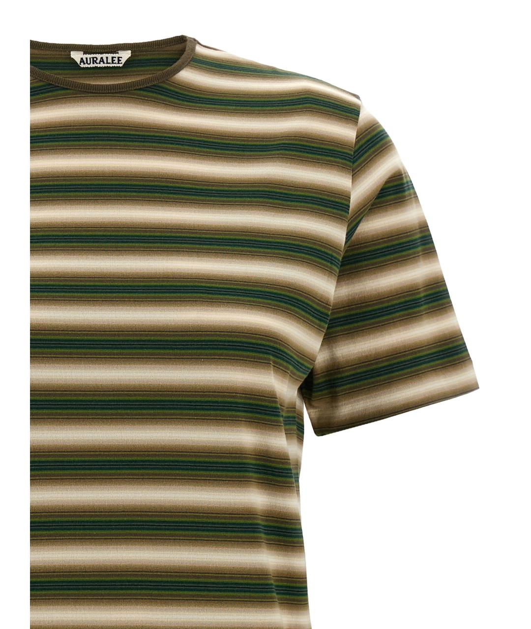 AURALEE Мульти хлопковая футболка, фото 3