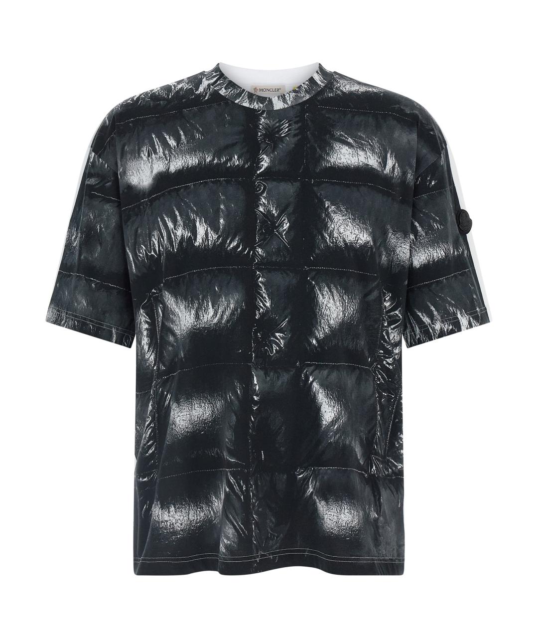 MONCLER Мульти хлопковая футболка, фото 1