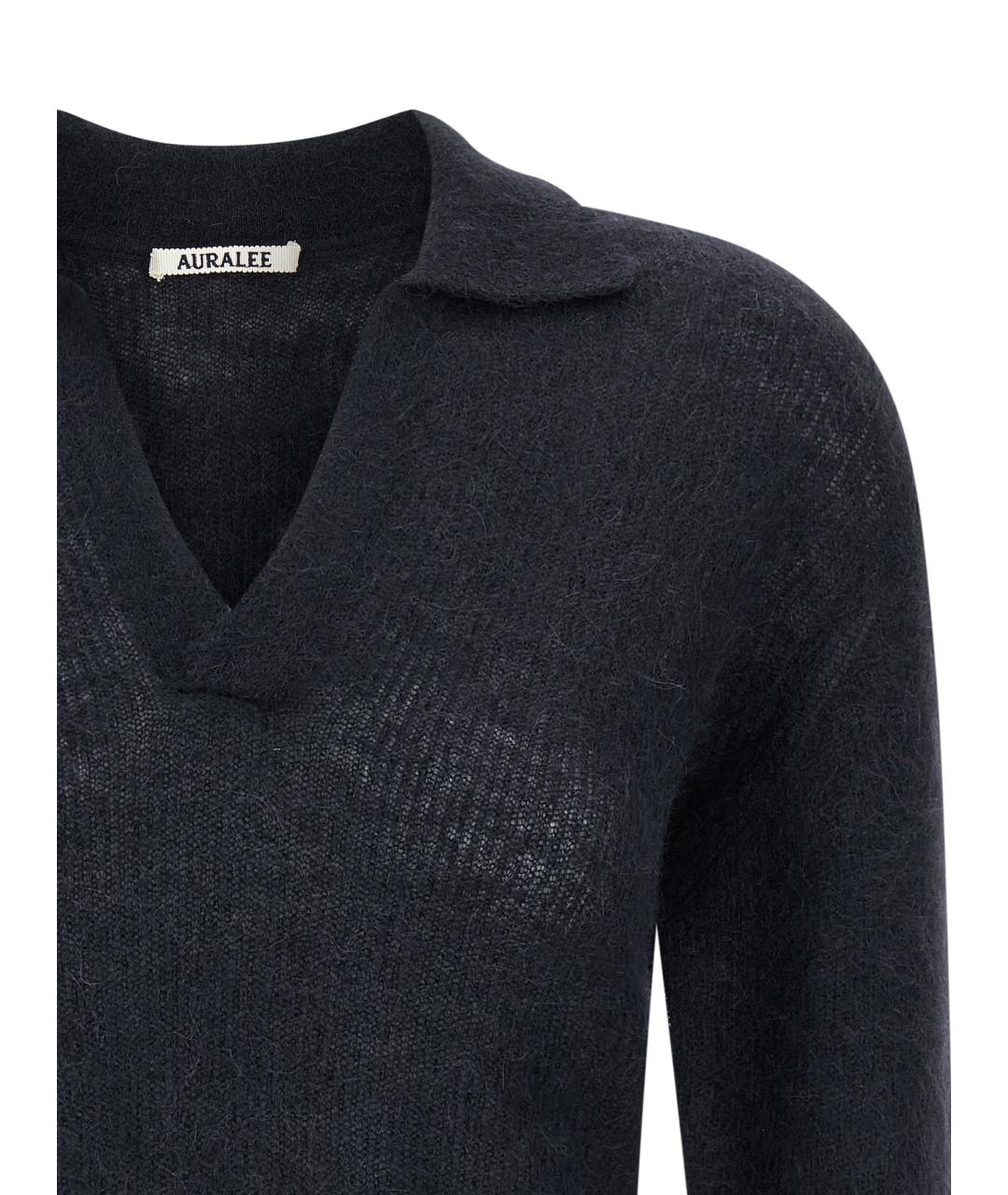 AURALEE Синий шерстяной джемпер / свитер, фото 3