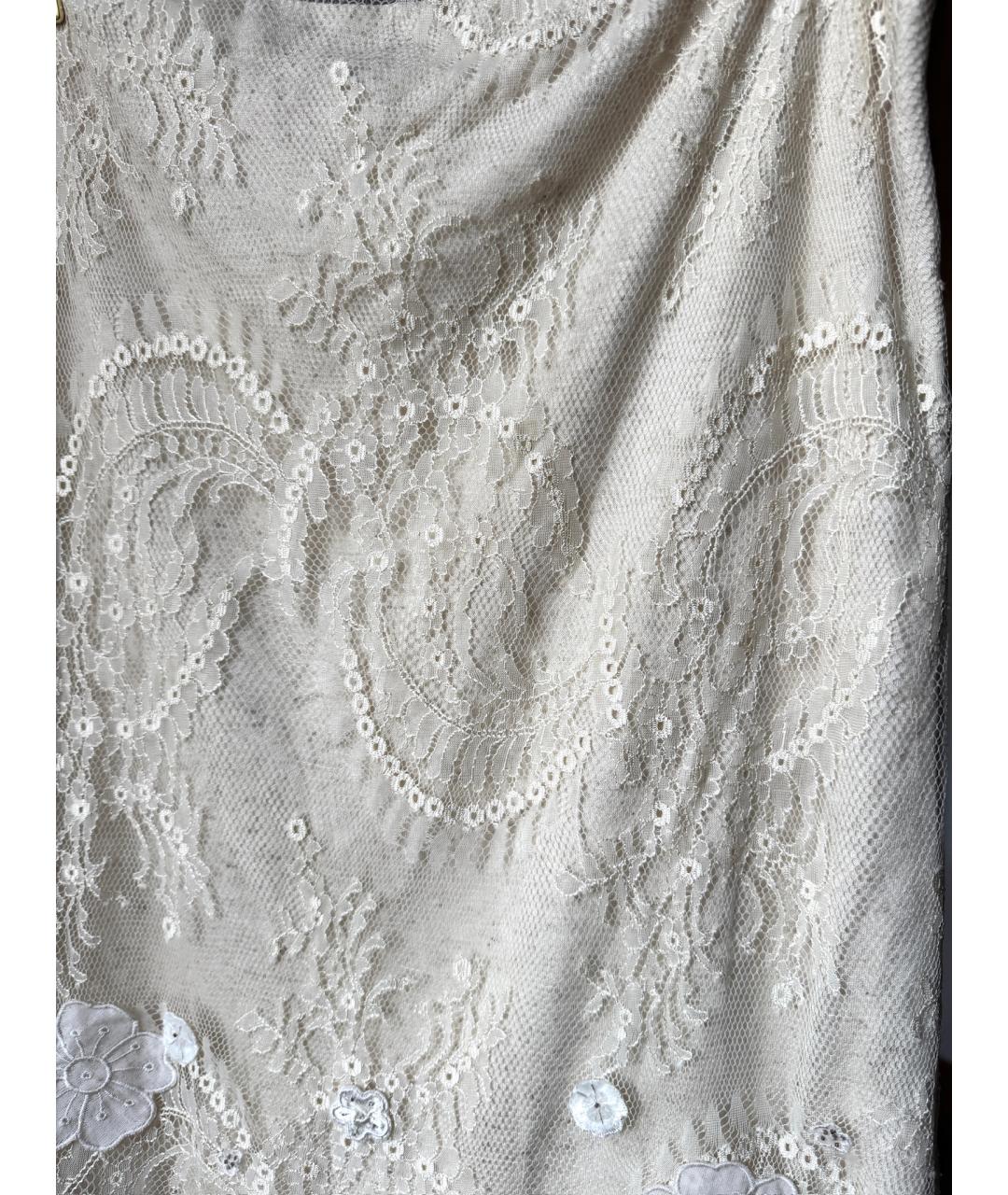BADGLEY MISCHKA Бежевая юбка миди, фото 4