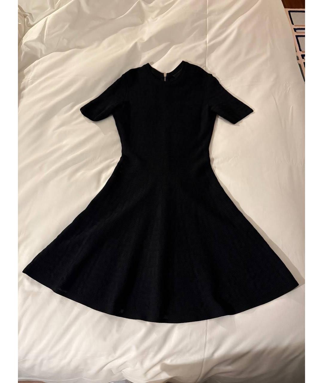 GIVENCHY Черное вискозное коктейльное платье, фото 7