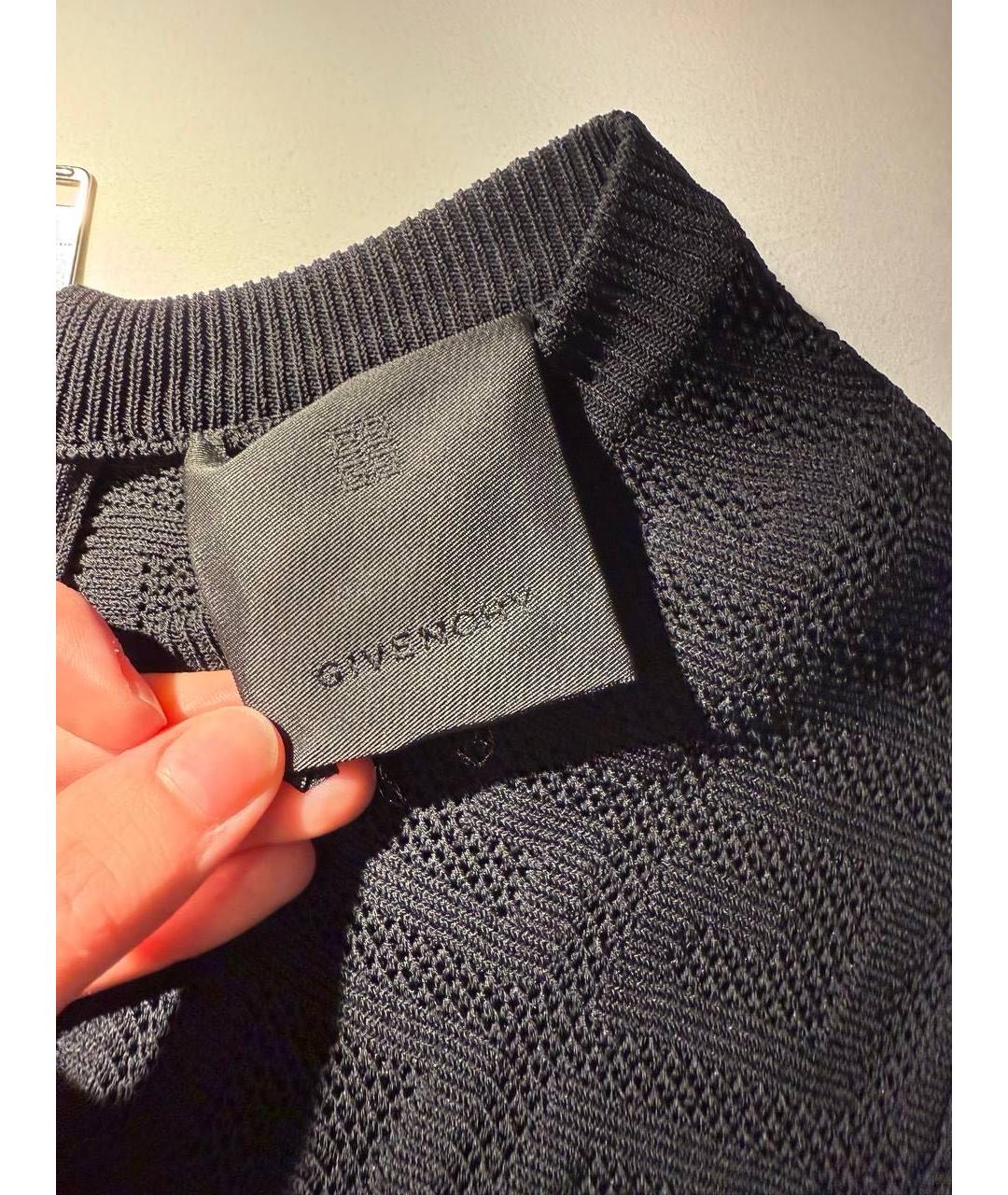 GIVENCHY Черное вискозное коктейльное платье, фото 3