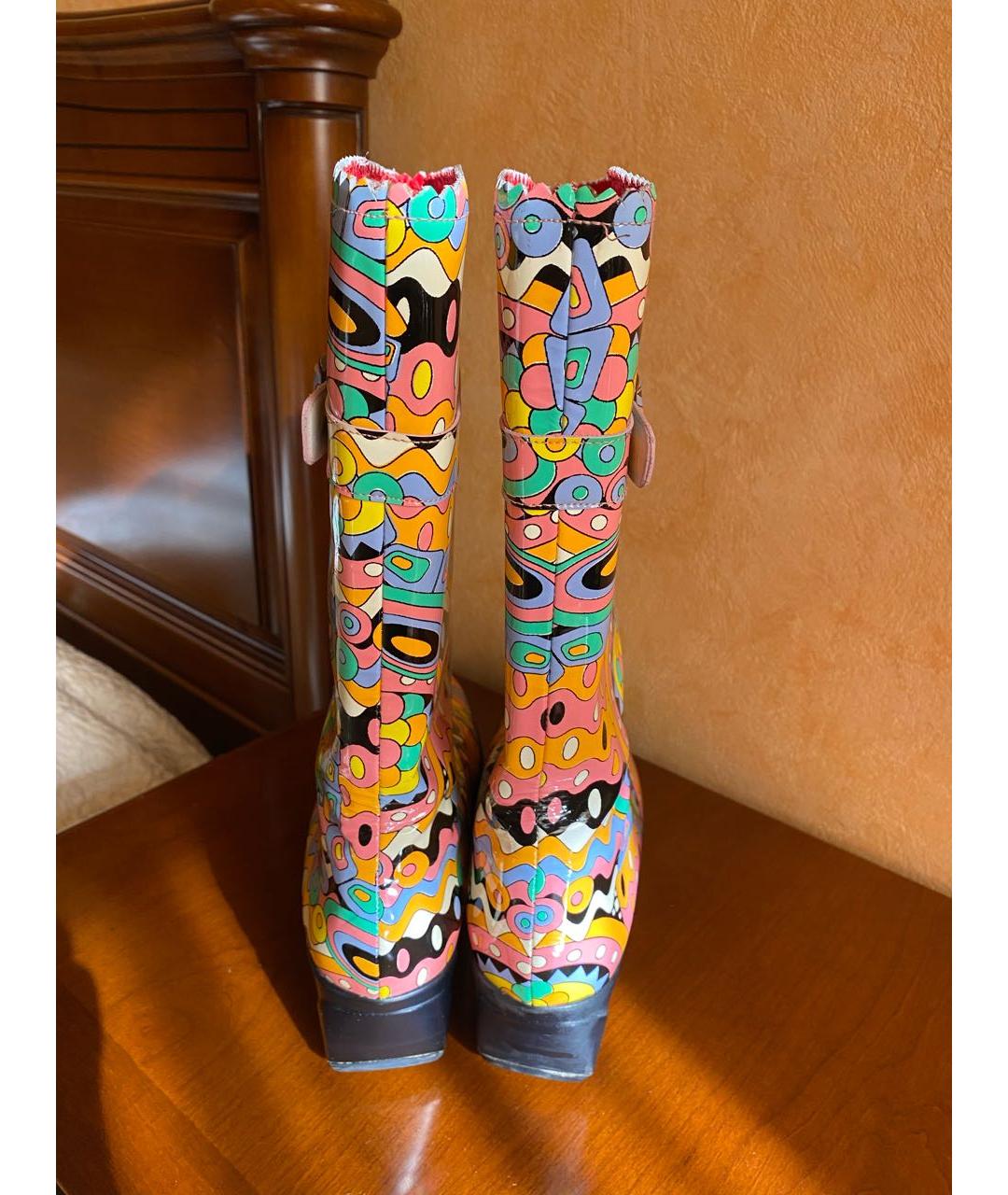 STUART WEITZMAN Мульти резиновые сапоги, фото 4
