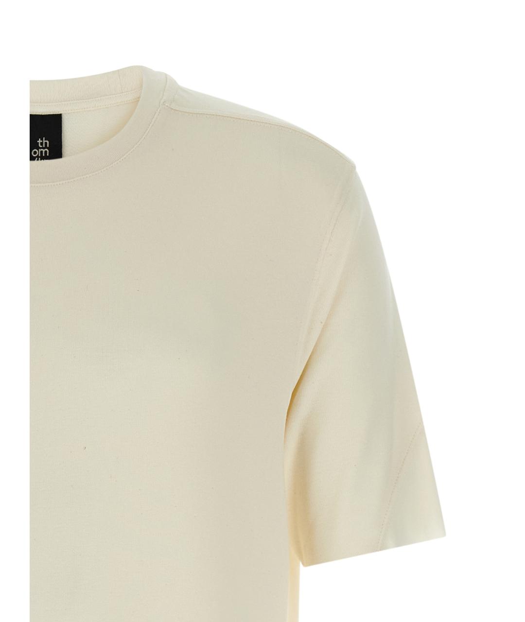 THOM KROM Белая вискозная футболка, фото 3