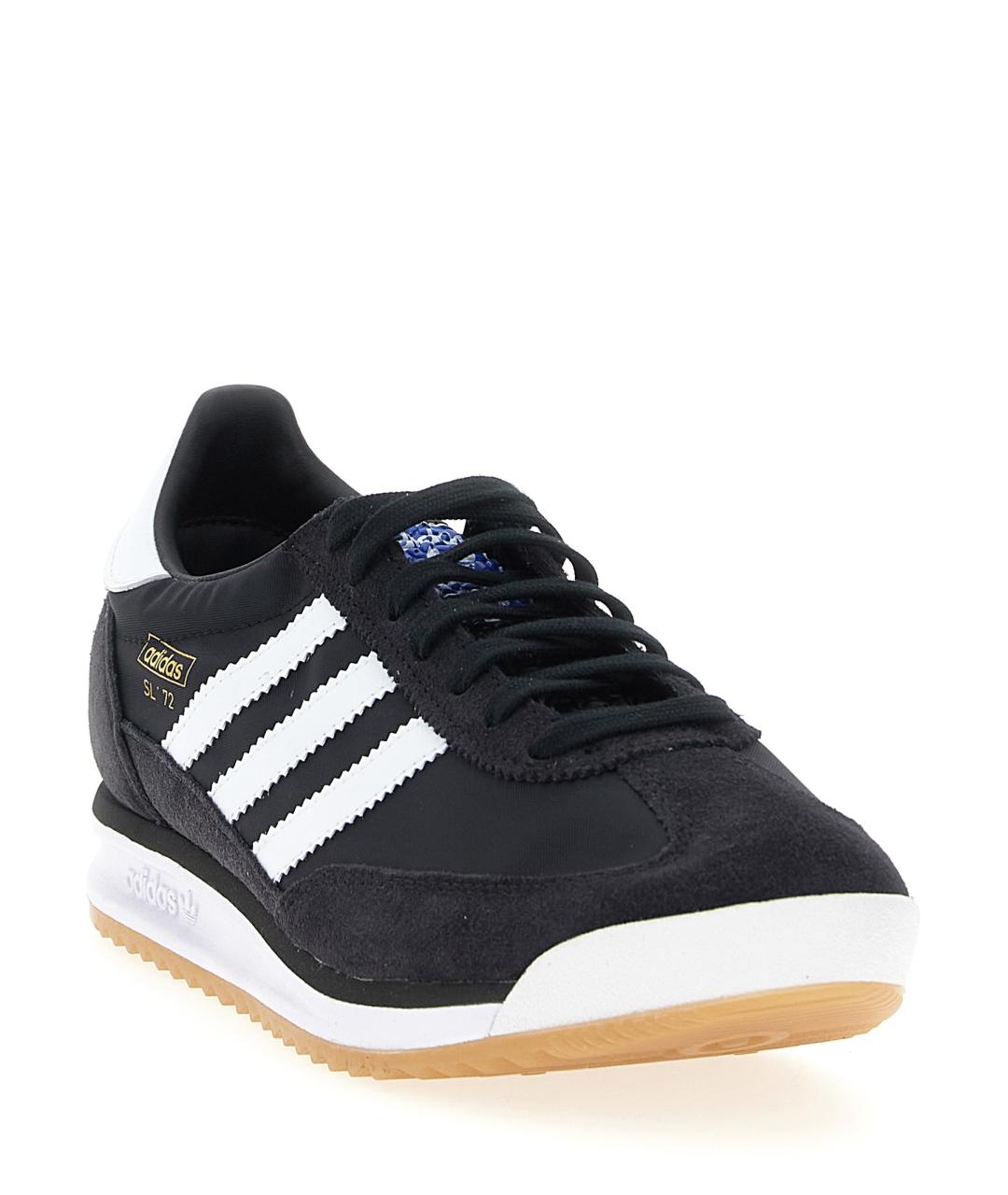 ADIDAS Черные замшевые низкие кроссовки / кеды, фото 2