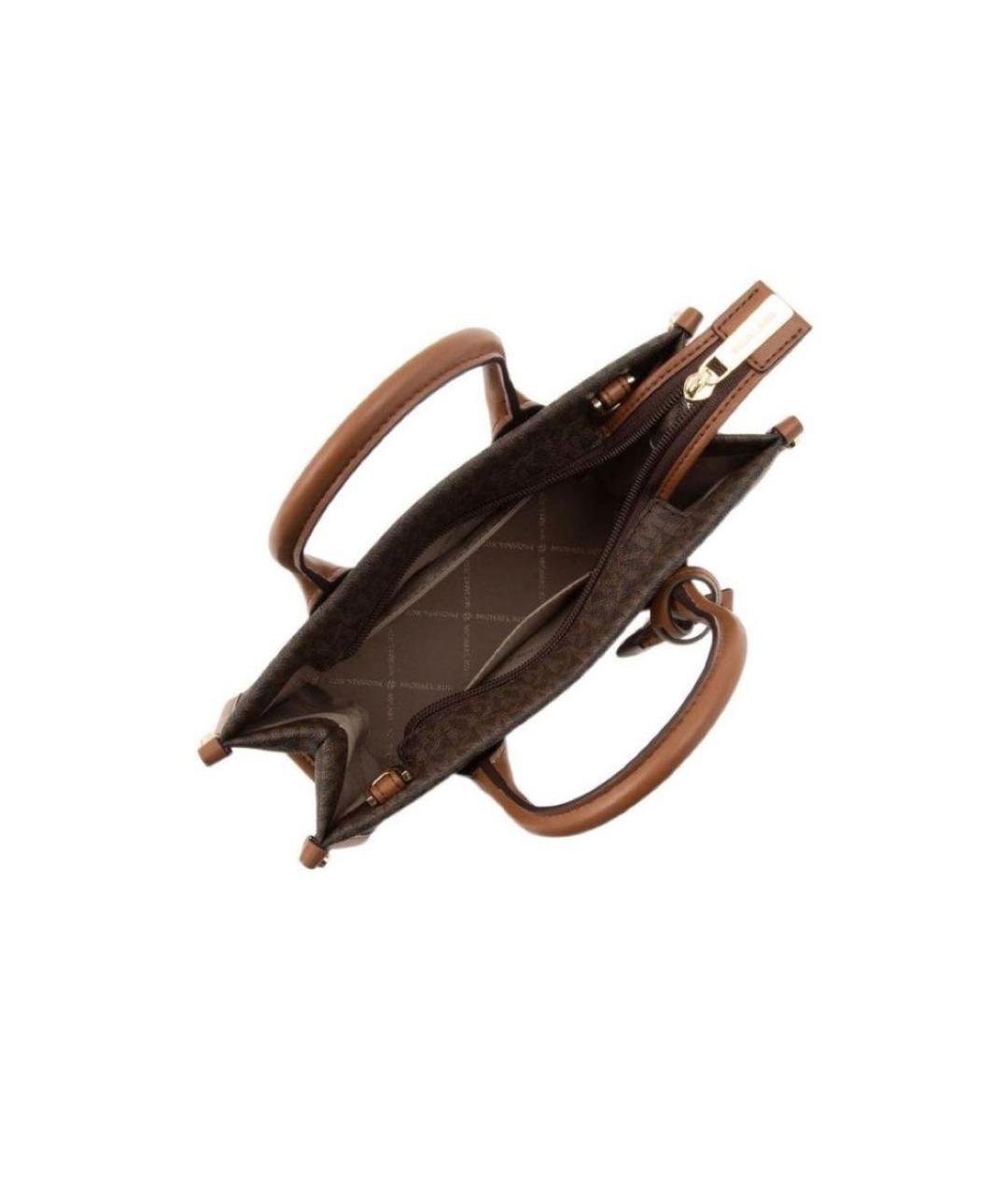 MICHAEL KORS Коричневая сумка тоут, фото 3