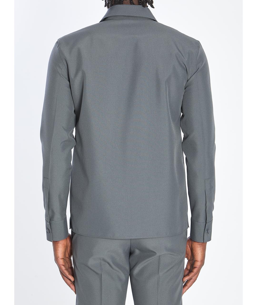 GUCCI Серая кэжуал рубашка, фото 5