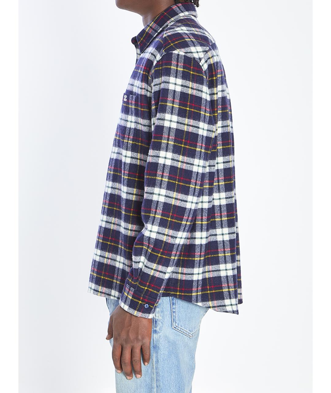 CELINE Мульти шерстяная кэжуал рубашка, фото 4