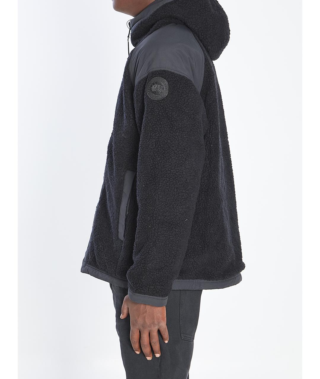 CANADA GOOSE Черная полиэстеровая куртка, фото 4