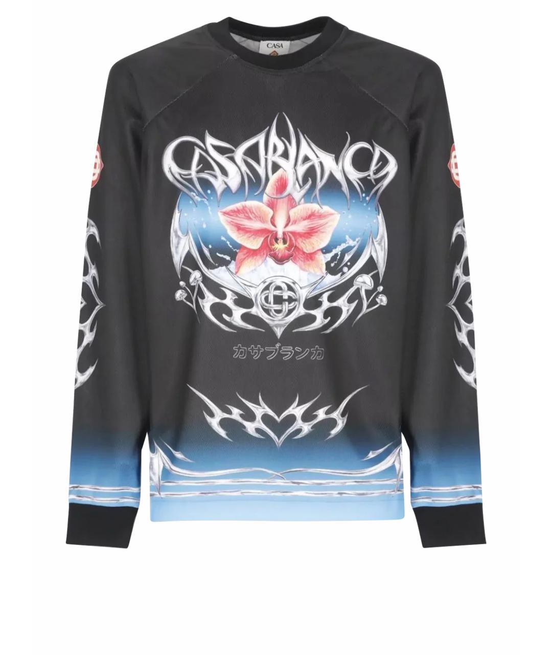 CASABLANCA Серый шерстяной джемпер / свитер, фото 1