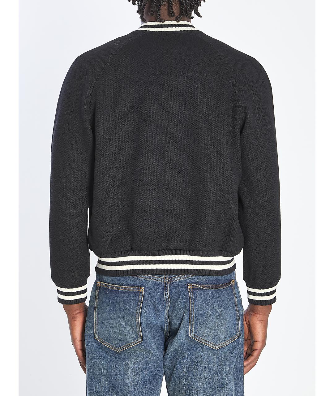 CELINE Черная шерстяная куртка, фото 5