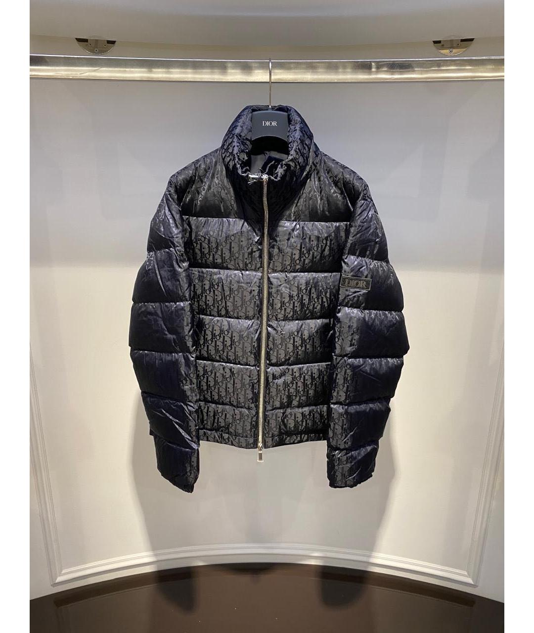CHRISTIAN DIOR Черная полиамидовая куртка, фото 2