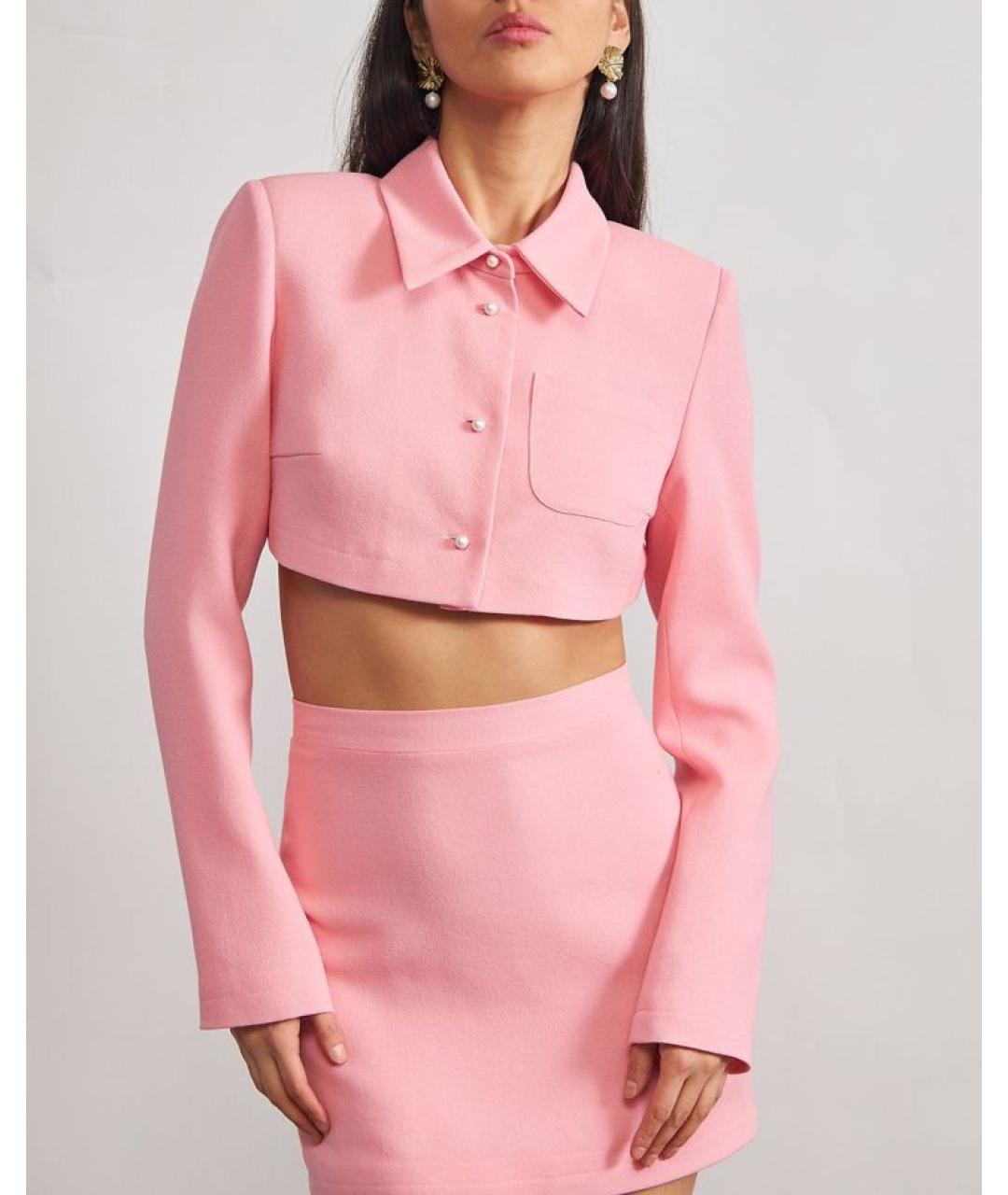 WALK OF SHAME Розовый жакет/пиджак, фото 3