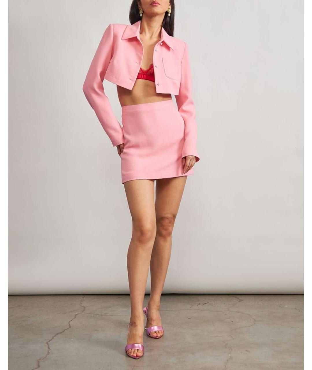WALK OF SHAME Розовый жакет/пиджак, фото 2
