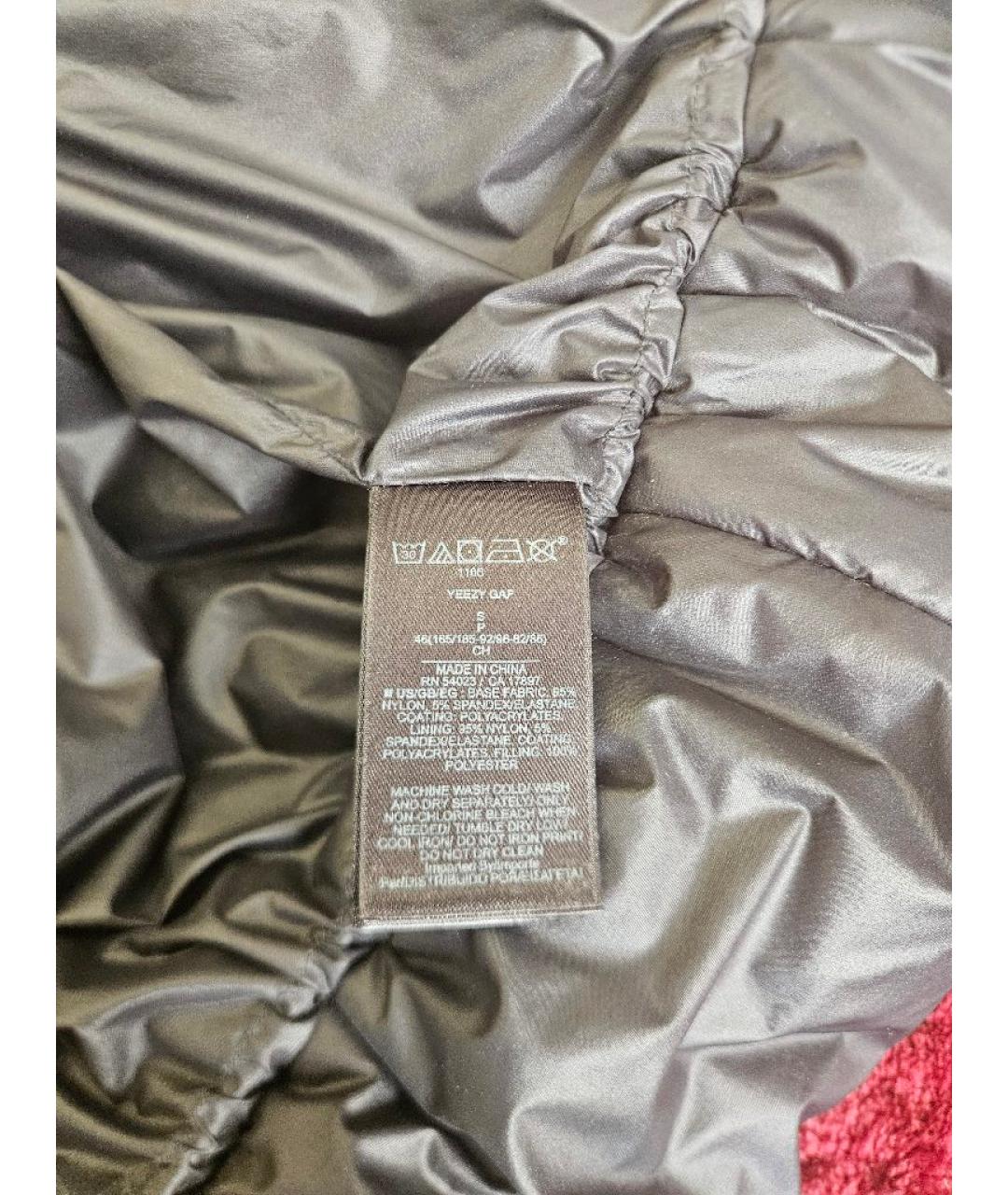 YEEZY Черная куртка, фото 5