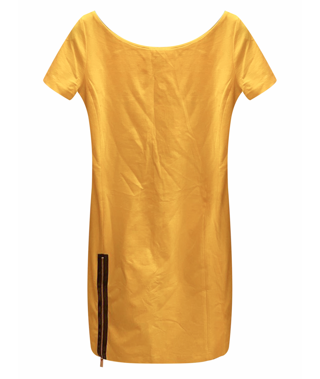 VERSUS Желтое хлопковое платье, фото 1