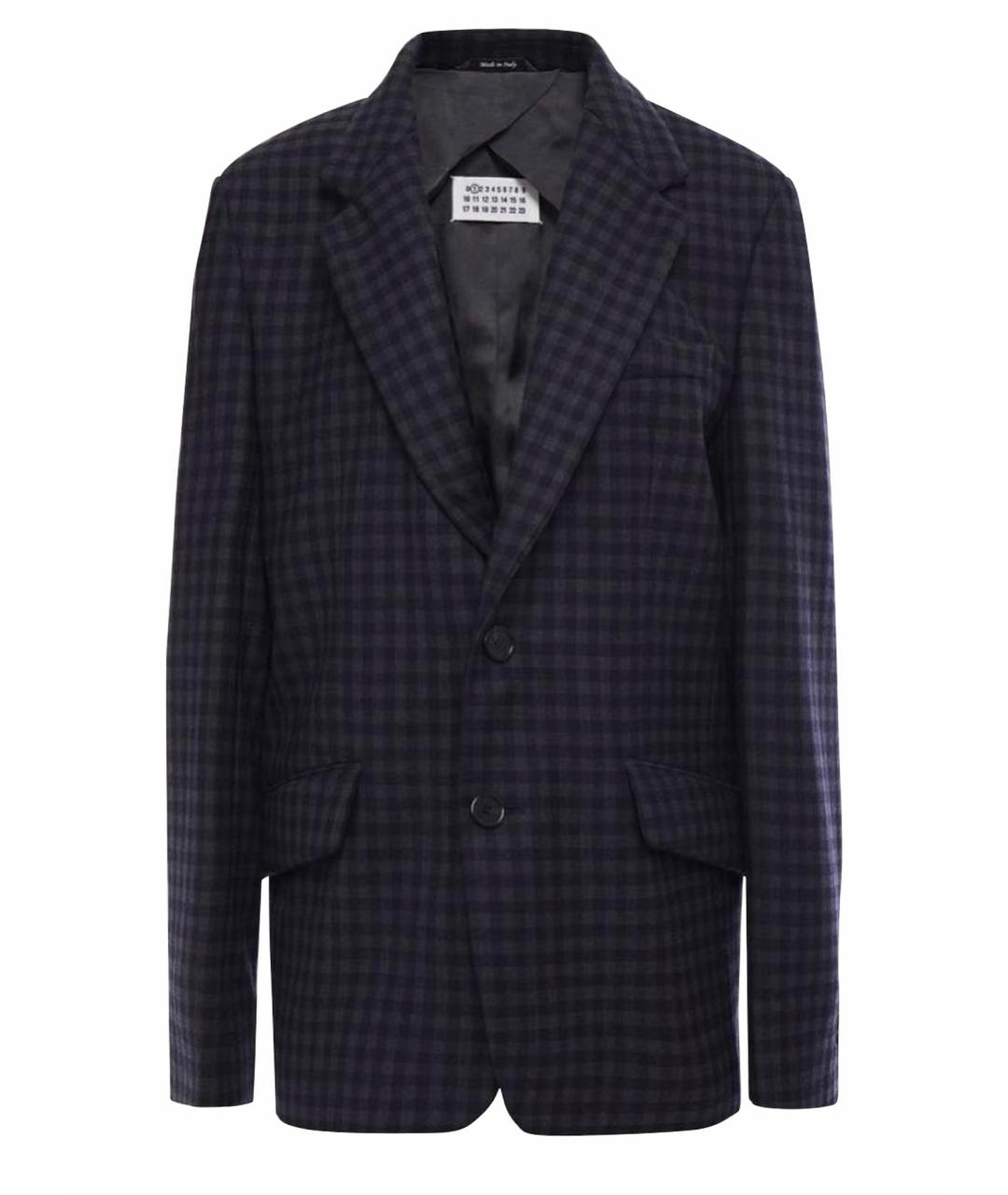 MAISON MARGIELA Серый шерстяной жакет/пиджак, фото 1