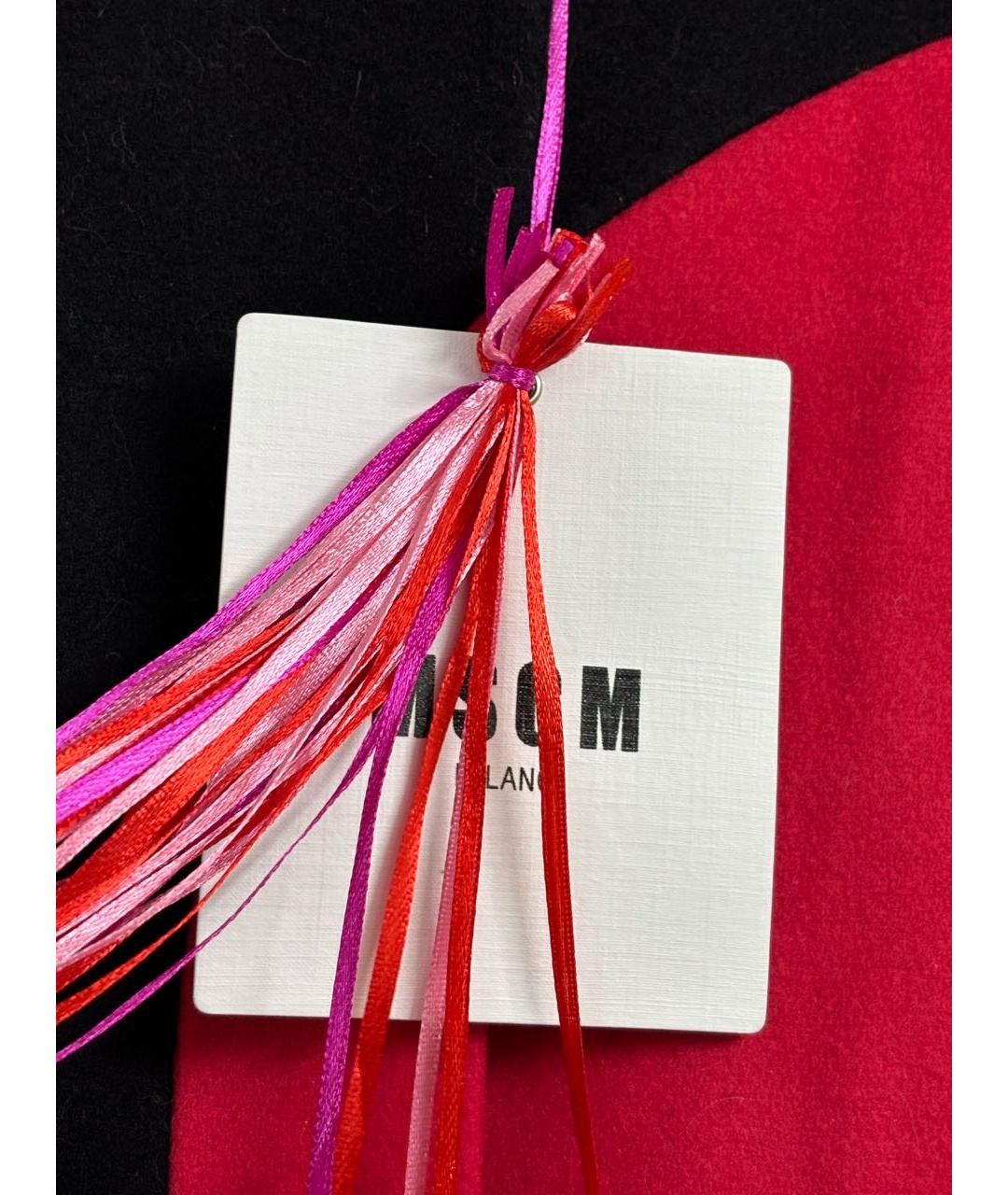 MSGM Мульти шерстяная юбка мини, фото 3