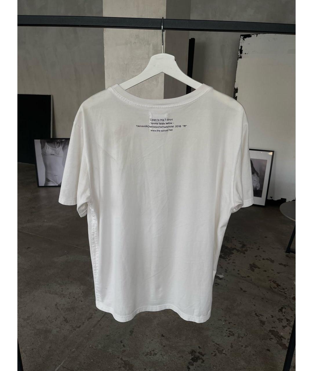 TAKAHIROMIYASHITA THE SOLOIST Белая футболка, фото 2