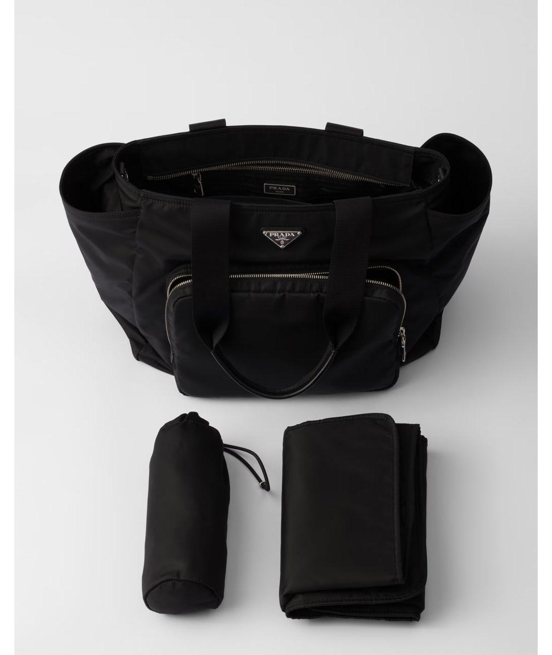 PRADA Черная сумка тоут, фото 3