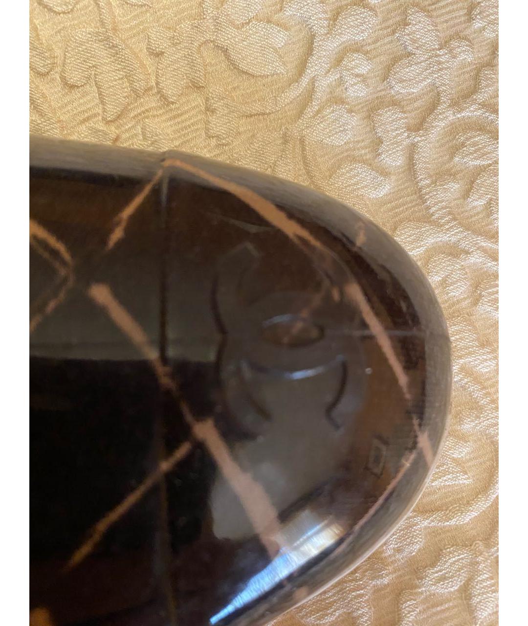 CHANEL Темно-синие резиновые сапоги, фото 5